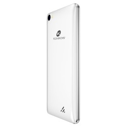 Konrow Link 50 - Smartphone 4G LTE - Android 6.0 - Ecran 5'' - 8Go - Double Sim - Blanc