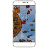 Konrow Cool 55 - Smartphone Android 6.0 - Ecran IPS 5.5'' - 8Go - Double Sim - Or
