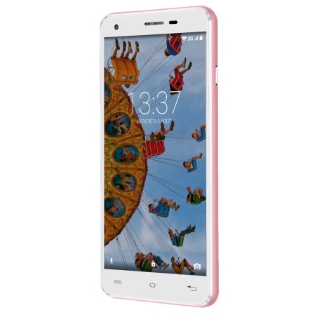 Konrow Cool 55 - Smartphone Android 6.0 - Ecran IPS 5.5'' - 8Go - Double Sim - Or Rose
