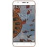 Konrow Cool 55 - Smartphone Android 6.0 - Ecran IPS 5.5'' - 8Go - Double Sim - Or Rose