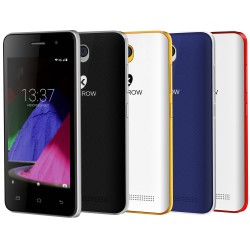 Konrow Start - Smartphone Android 6.0 - Ecran de 4'' - 8Go - Double Sim - Bleu