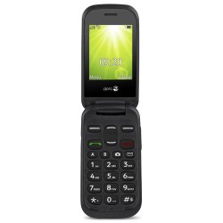 Doro 2404 Clapet Double Sim Noir