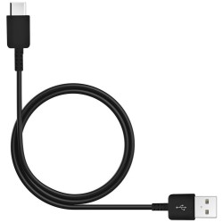 Câble Data Micro USB Type C - 1m - Noir (Compatible Android, En Vrac)