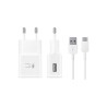 Samsung EP-TA20EWEUGWW - Chargeur Secteur Complet, Adaptateur Fast Charge 2A & Câble Micro USB - Blanc (Emballage Originale)