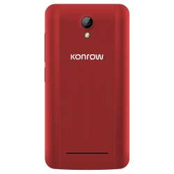 Konrow City - Android 8.1 - 3G - Écran 4'' - 8Go, 1Go RAM - Rouge