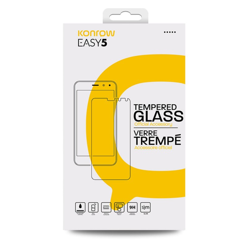 Verre Trempé Pour Konrow Easy 5 (9H, 0.33mm)