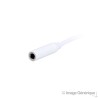 Adaptateur USB Type-C vers Jack 3.5mm - Blanc (En Vrac)