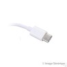Adaptateur USB Type-C vers Jack 3.5mm - Blanc (En Vrac)