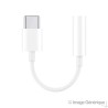 Adaptateur USB Type-C (Embout Long de 9mm)  vers Jack 3.5mm - Blanc (En Vrac)