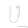 Adaptateur Lightning vers Jack 3.5 - Blanc