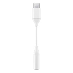Samsung EE-UC10JUWE - Adaptateur USB Type C Vers Jack 3.5 (Blanc) - Original, Bulk