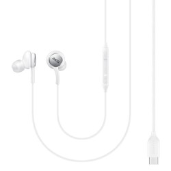 Samsung GH59-15107A - Écouteur AKG Intra Auriculaire Connecteur Type C, Blanc, Télécommande) Vrac