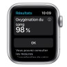 Apple Watch Serie 6 (44mm, Sport Band GPS) Bracelet Blanc