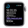 Apple Watch Serie 6 (44mm, Sport Band GPS) Bracelet Blanc