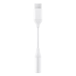 Samsung EE-UC10JUWEGWW - Adaptateur USB Type C Vers Jack 3.5 - Blanc (Emballage Originale)