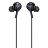 Samsung EO-IC100BBEGEU - Écouteur AKG Intra Auriculaire - Connecteur Type C, Noir, Télécommande (Emballage Originale)