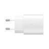Samsung EP-TA800NWEGEU - Adaptateur Secteur USB Type C - 25W, Blanc (Emballage Original)