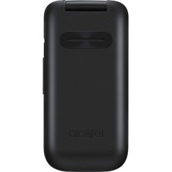 Alcatel 2057D - Téléphone à clapet - Noir