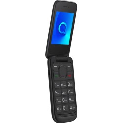 Alcatel 2057D - Téléphone à clapet - Noir