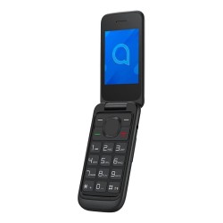 Alcatel 2057D - Téléphone à clapet - Blanc