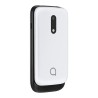 Alcatel 2057D - Téléphone à clapet - Blanc