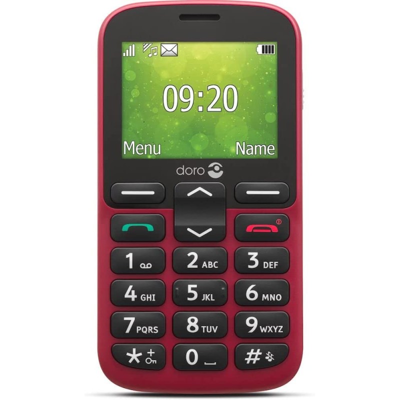 Doro 1380 - Double SIM - Rouge