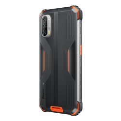 Blackview BV7100 (Double Sim - Ecran de 6.583'' - 128 Go, 6 Go RAM - 13 000 mAh) Orange