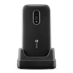 Doro 6820 Clapet - Noir / Blanc