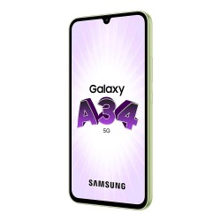 Samsung A346B/DSN Galaxy A34 5G (Double Sim - 6.6", 128 Go, 6 Go RAM) Lime