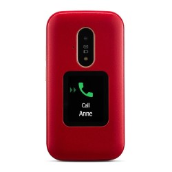 Doro 6820 Clapet - Rouge / Blanc