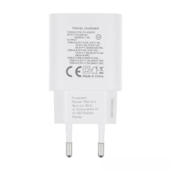Forcell - Adaptateur Secteur 2 Ports (Port Type A et Type C, 30W, Blanc) Emballage Original