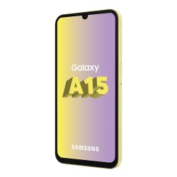 Samsung A155F/DSN Galaxy A15 (6.5'' - 128 Go, 4 Go RAM - Produit Etranger Garanti 2 ans) Jaune