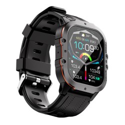 Oukitel BT20 (Montre Connectée Robuste -  1.96'' - Réponds aux appels) Orange