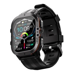 Oukitel BT20 (Montre Connectée Robuste -  1.96'' - Réponds aux appels) Orange