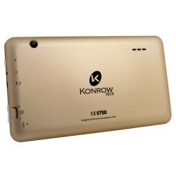 Konrow K-Tab 701x - Tablette Android 6 Marshmallow - Ecran 7'' - 8Go - Wifi - Or