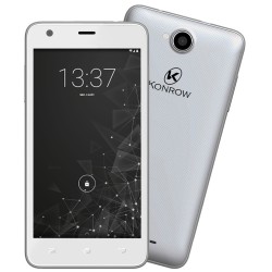 Konrow Coolfive - Smartphone Android 6.0 Marshmallow - 5'' - 8Go - Double Sim - Argent